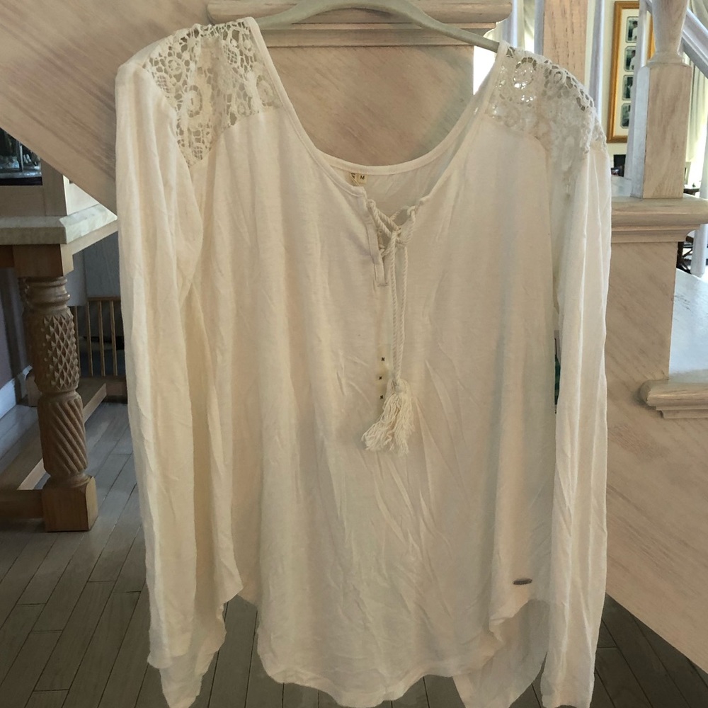 Ripcurl white boho top